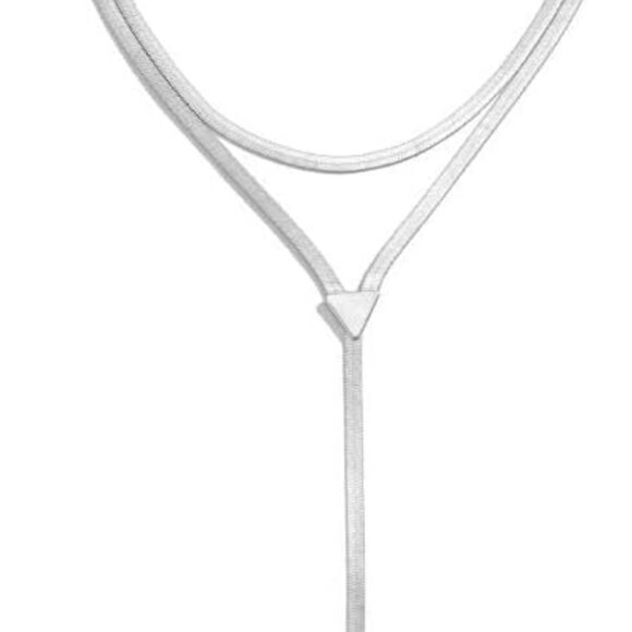 Gold Silver Snake Chain Choker Necklace Drop Necklace Statement Necklace for Wom - Picture 7 of 7